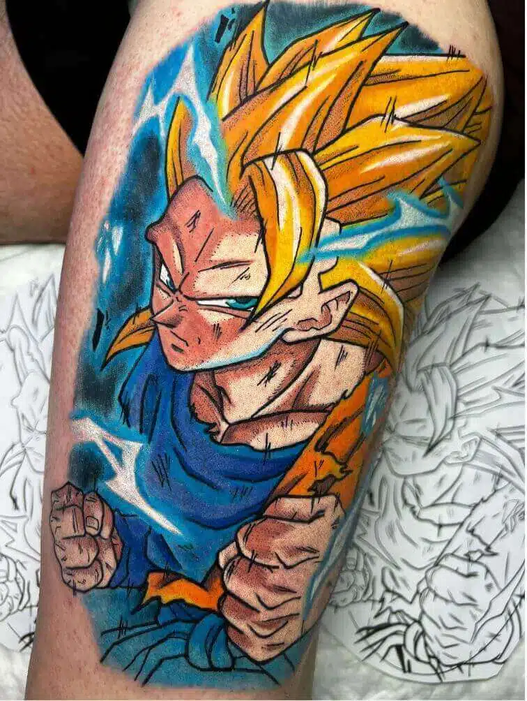 goku super sayan 3 Dragon ball sivianestattoo.com